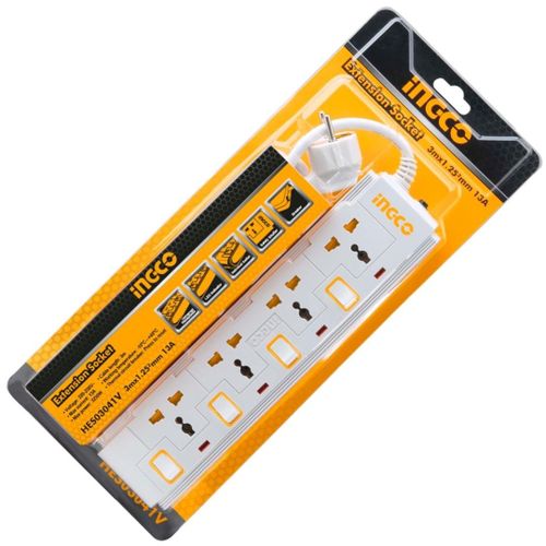 INGCO HES03041V High Quality Extension Electrical Multi Socket