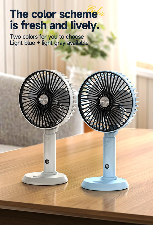 Portable Desktop Rechargeable Rotatable Table Fan DP-7640