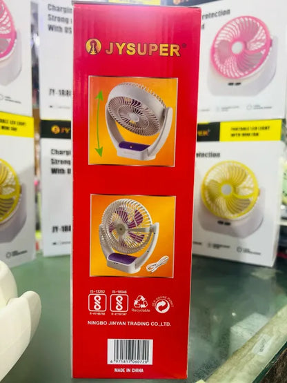 Jy super 2523 Rechargeable Fan