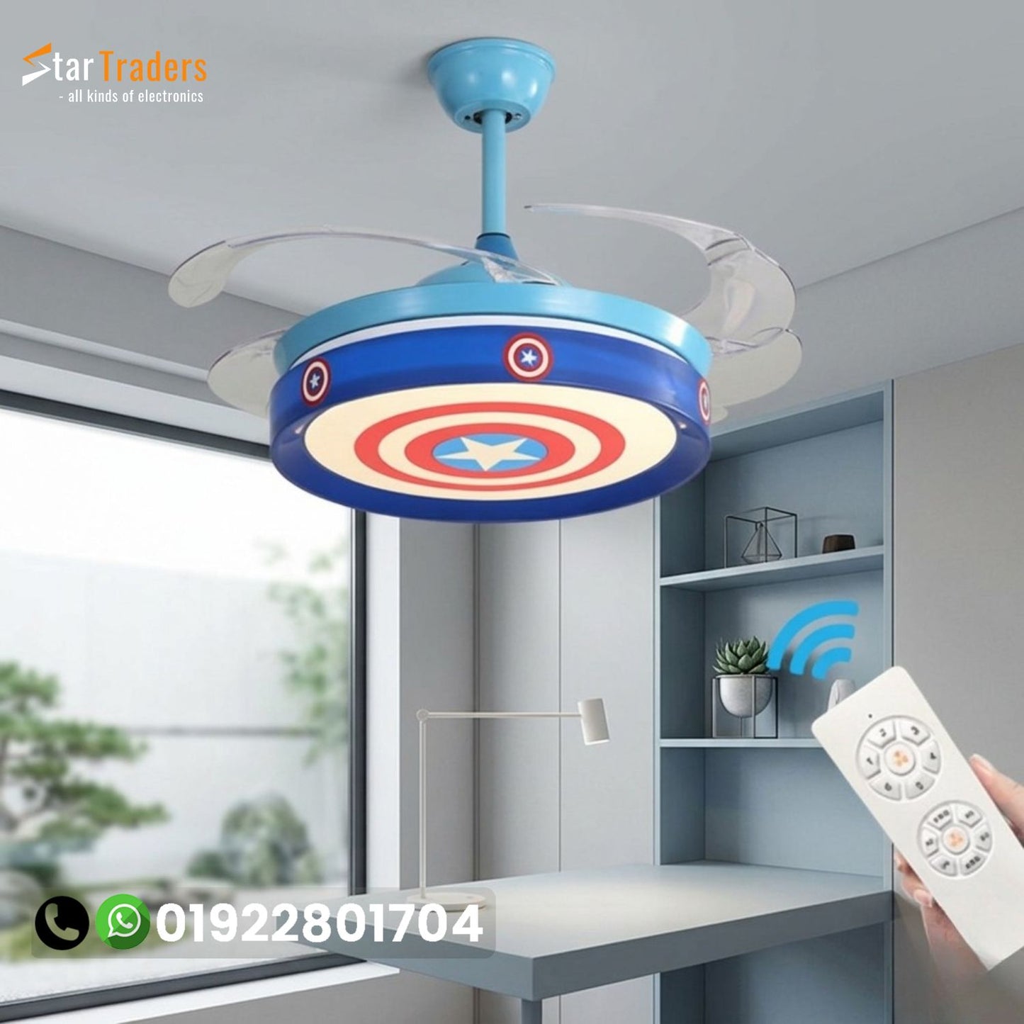 Blue Chandilier