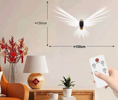 3D Eagle Projection Wall Night Light