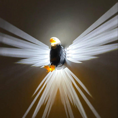 3D Eagle Projection Wall Night Light