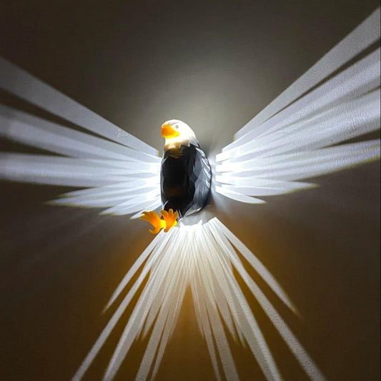 3D Eagle Projection Wall Night Light