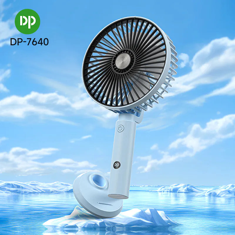 Portable Desktop Rechargeable Rotatable Table Fan DP-7640